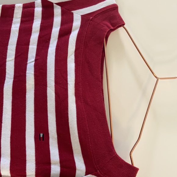 Red and white striped top - Picture 2 of 4